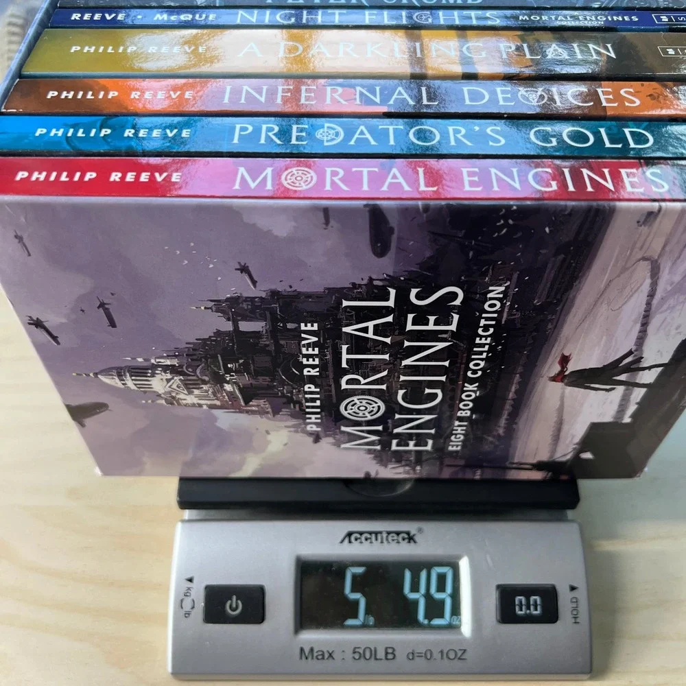 Mortal Engines Eight Book Collection Philip Reeve Scholastic Paperback Box Set